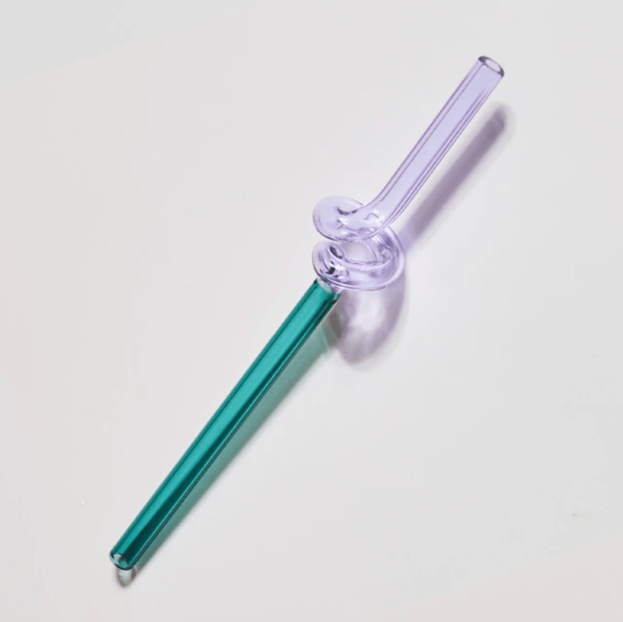 Frendorf | GlassLuxe Twist Glasstrohhalm Set | Bunte Trinkhalme | Nachhaltig & Wiederverwendbar | Für Cocktails & Smoothies
