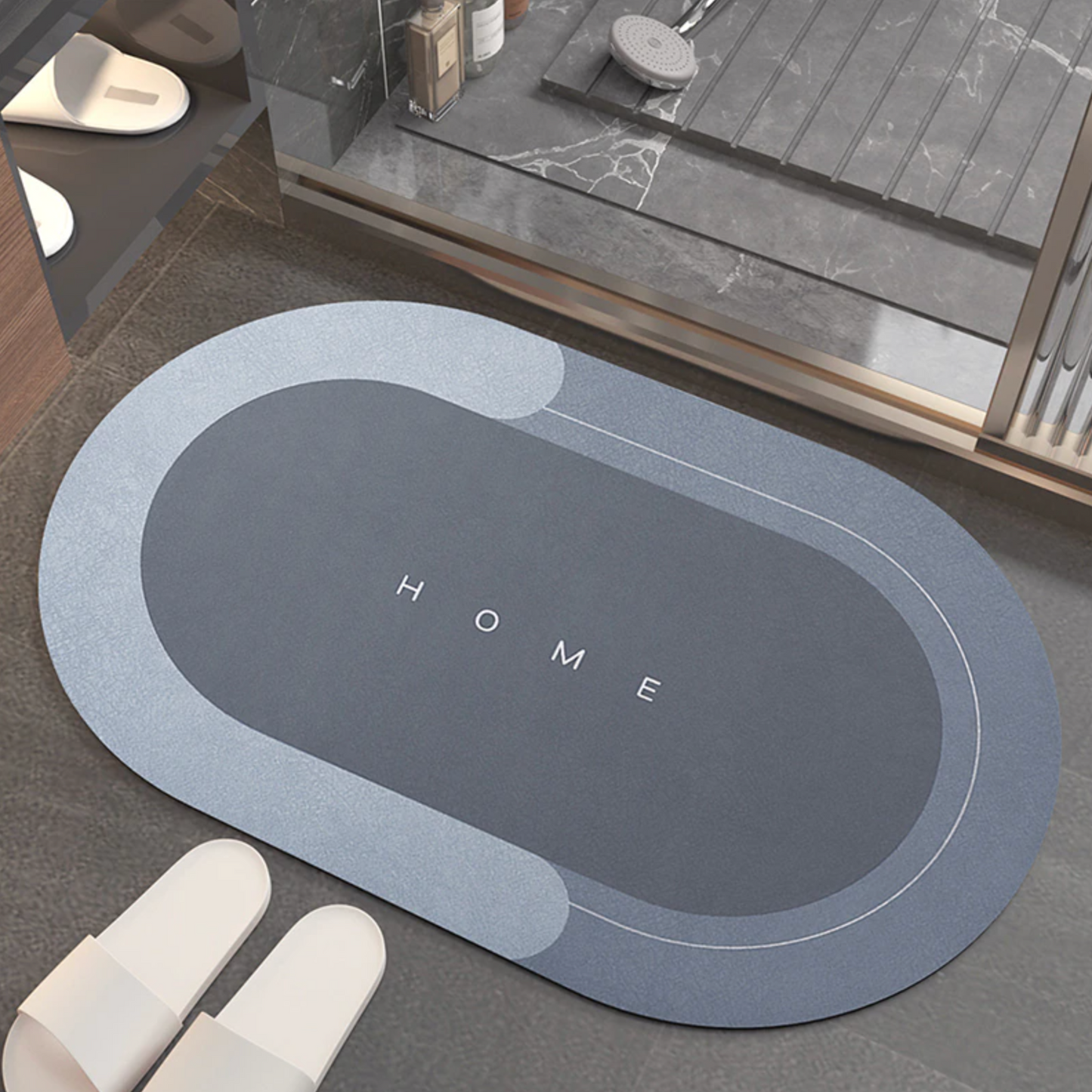 Frendorf | SafeStep - Ultra-absorbierende rutschfeste Badematte für ein sicheres und sauberes Badezimmer