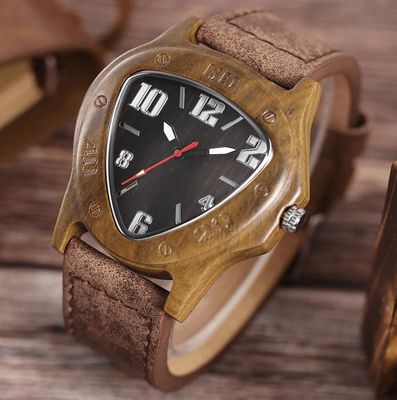 Frendorf | Bambus Holz Uhr Quartz