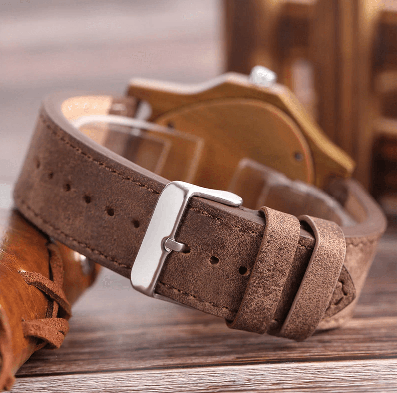 Frendorf | Bambus Holz Uhr Quartz