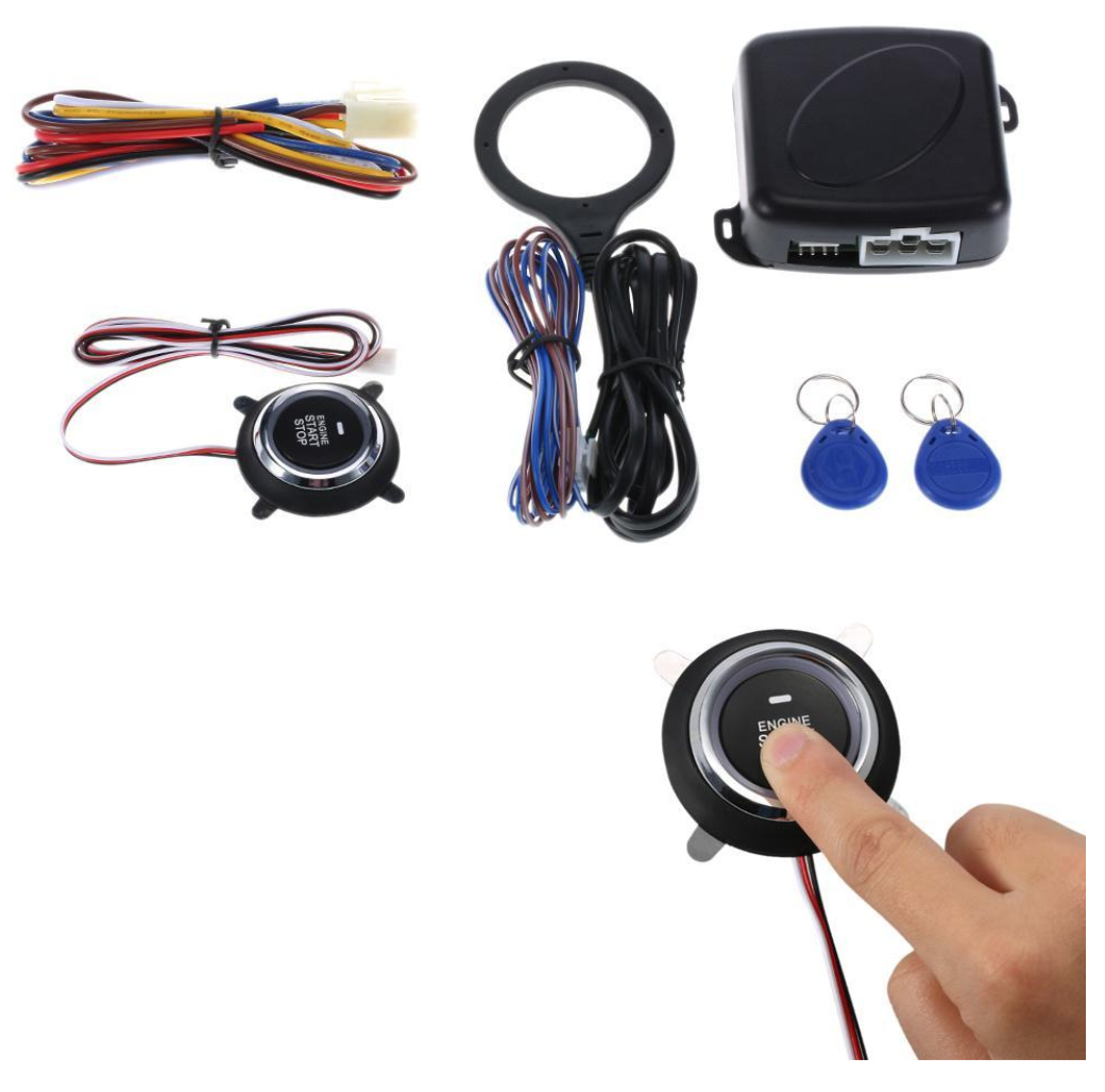 Frendorf | Auto-Diebstahlsystem mit Wegfahrsperre Schlüsselloses Start-Stopp