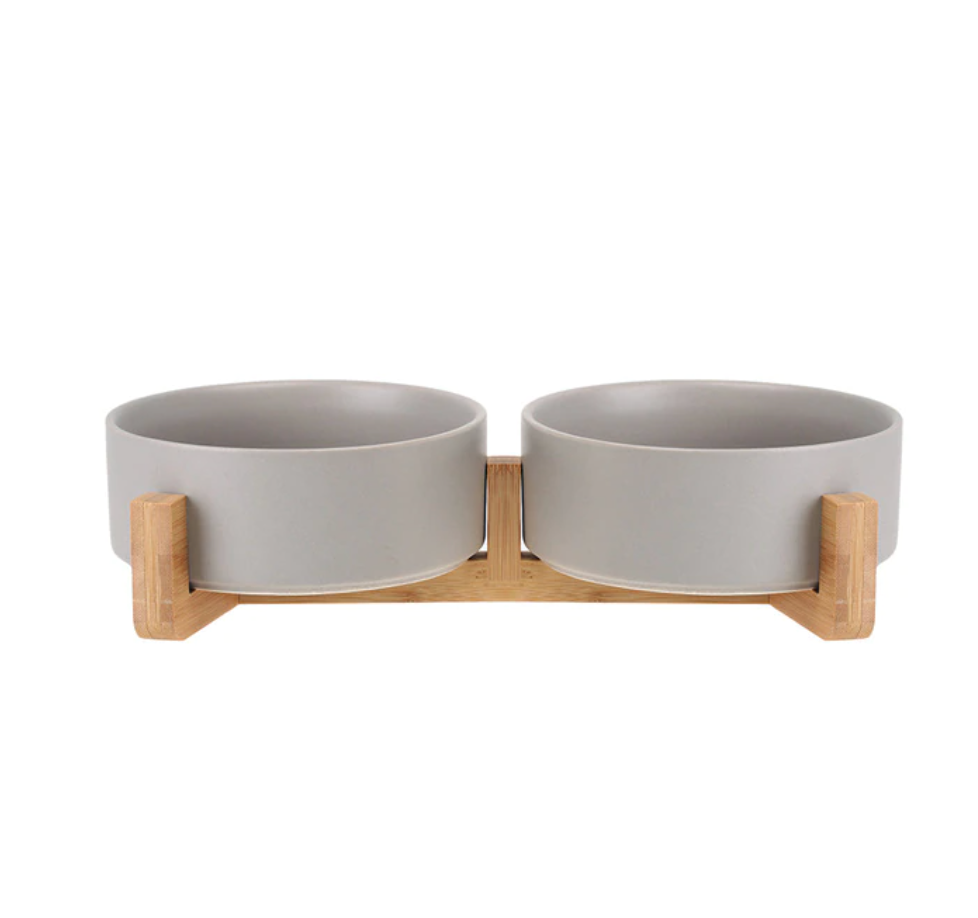 Frendorf | MeowFeast Ceramic Futternäpfe | Rutschfest | Hochwertig | Für Hunde & Katzen | Modernes Design