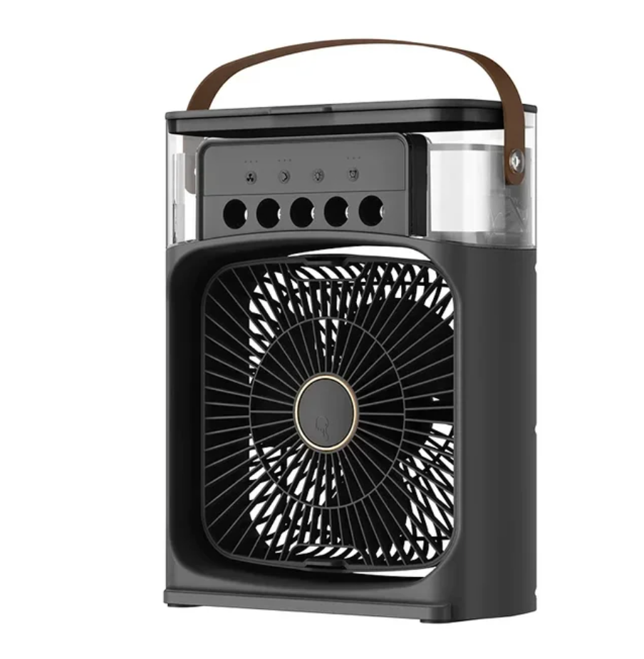 Frendorf | AquaCool Nebelventilator | Tragbarer Luftkühler | Perfekt für Zuhause & Reisen