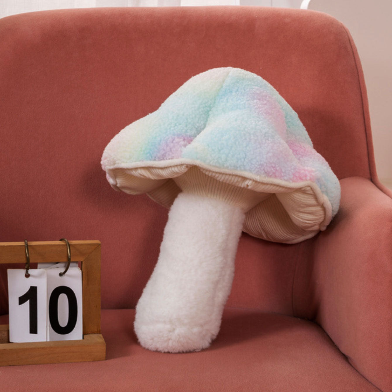 Fluffy Mushroom Kissen