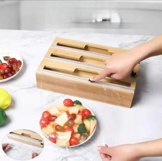 Frendorf | Bamboo Küchenfolie Spender