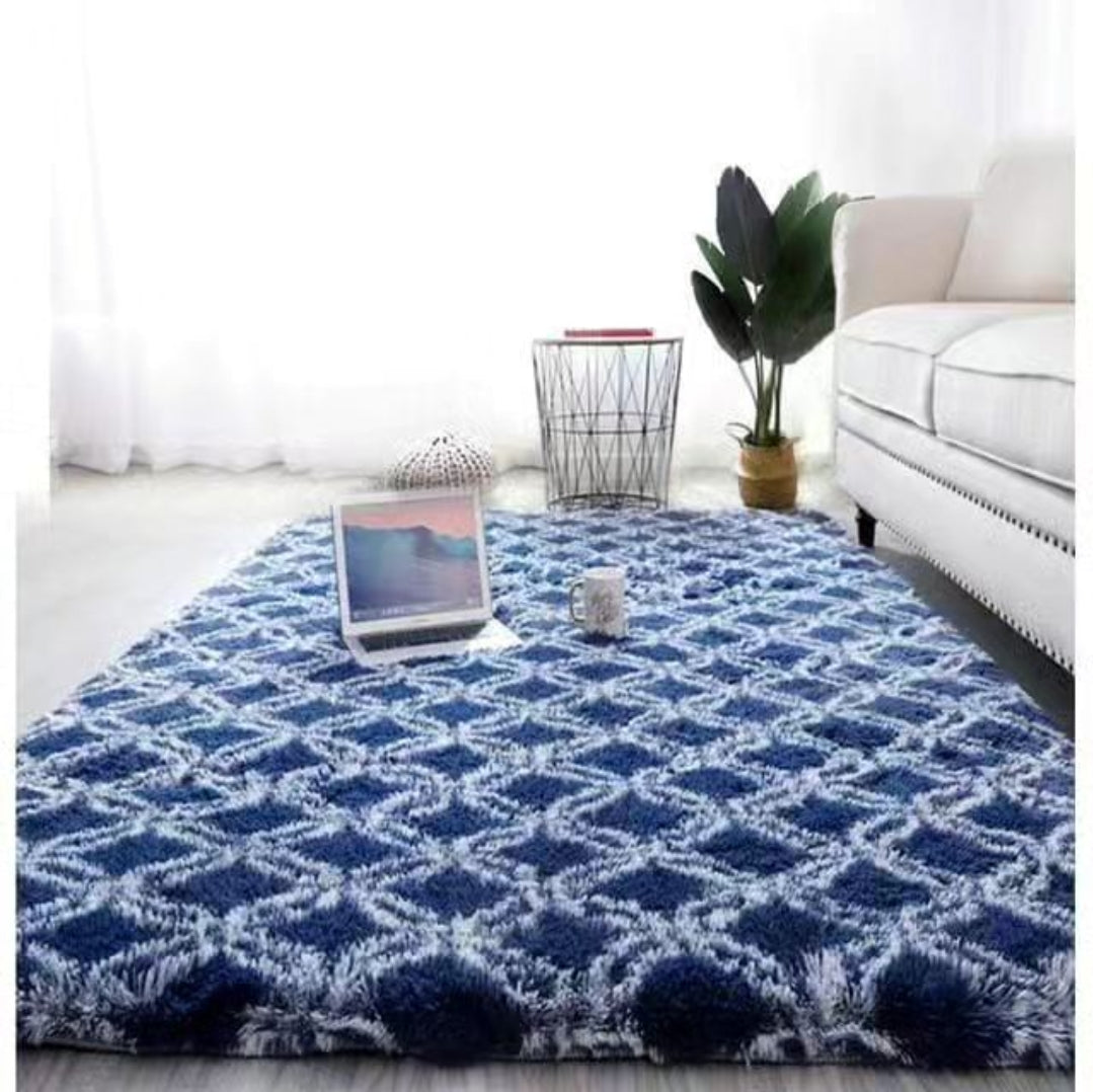 Frendorf | Fluffy Muster & Patches Teppich