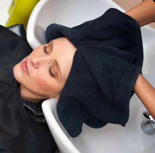 Frendorf | Schwarzes Salonhandtuch