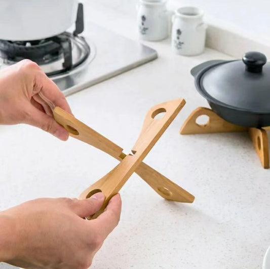 Frendorf | Bambus-Holzkreuz-Untersetzer