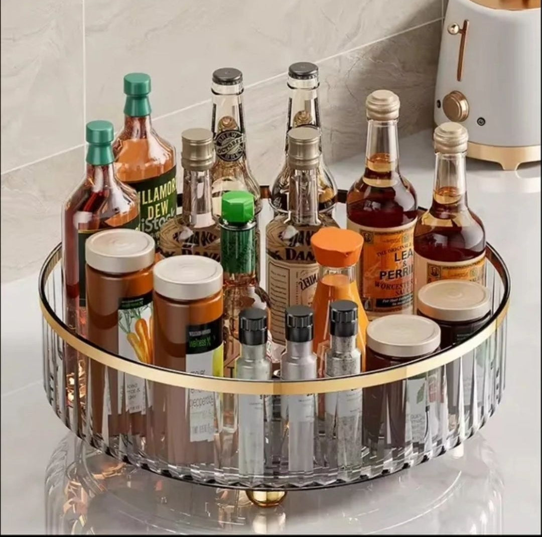 Frendorf | 360-Grad drehbarer Plattendreher-Organizer