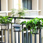 3Pc Über den Balkon BlumenTopfhalter SchwarzNov