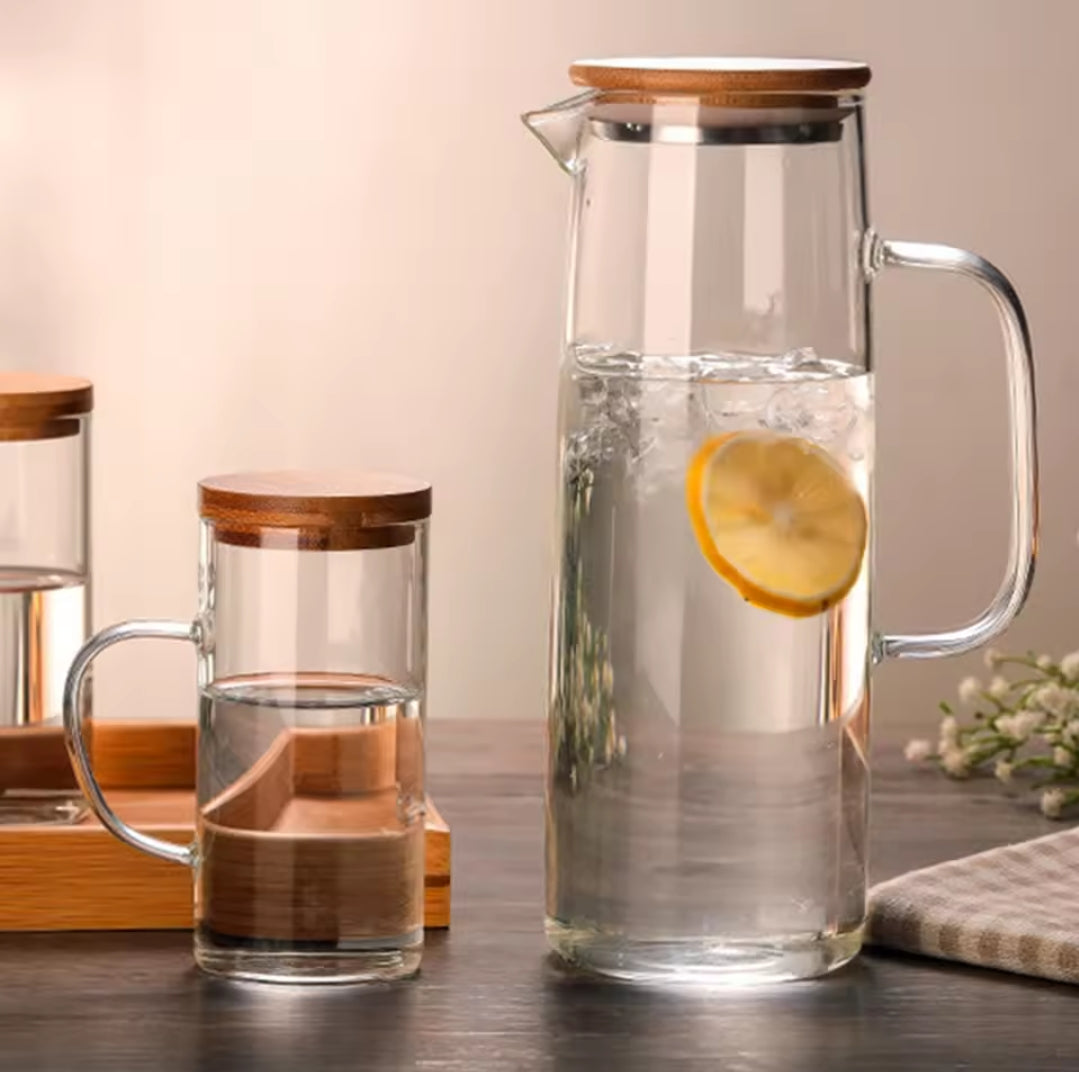 1.2L hitzebeständiger Glaskrug