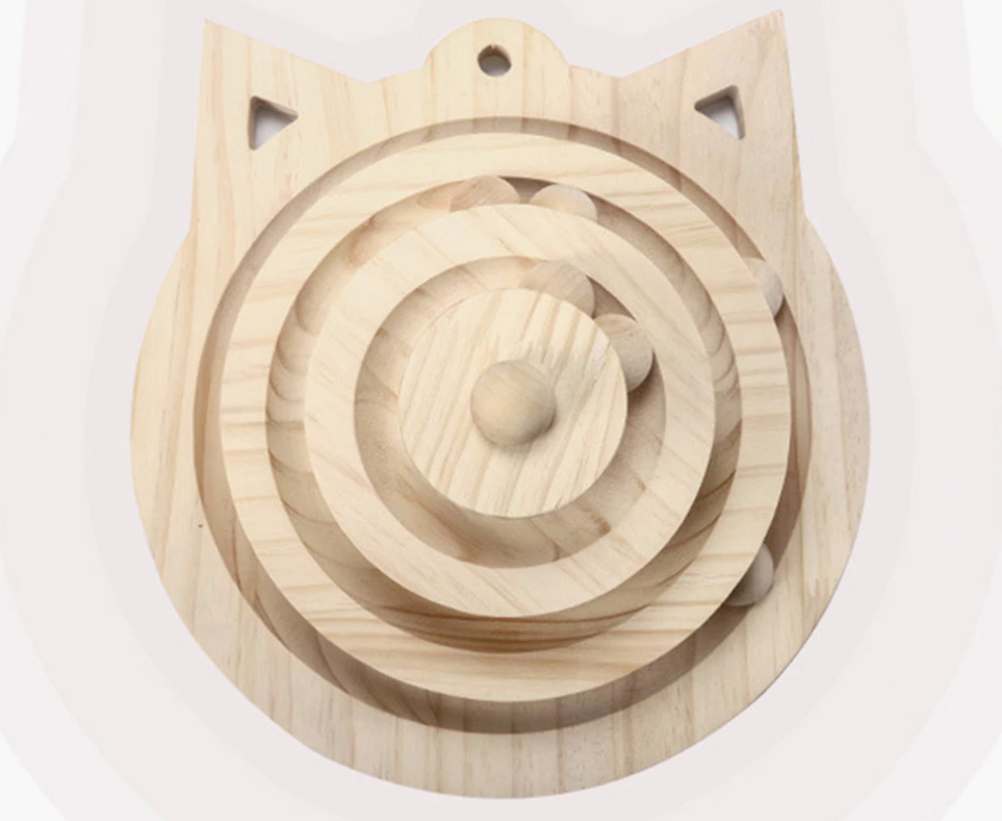 Frendorf |  Holzkugel & Laufbahn Katzenspiel