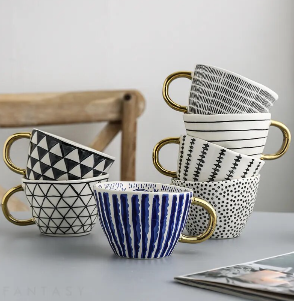 Frendorf | GeoMug Designer Tassen & Becher | Stilvolle Keramik | Moderne Geometrische Muster