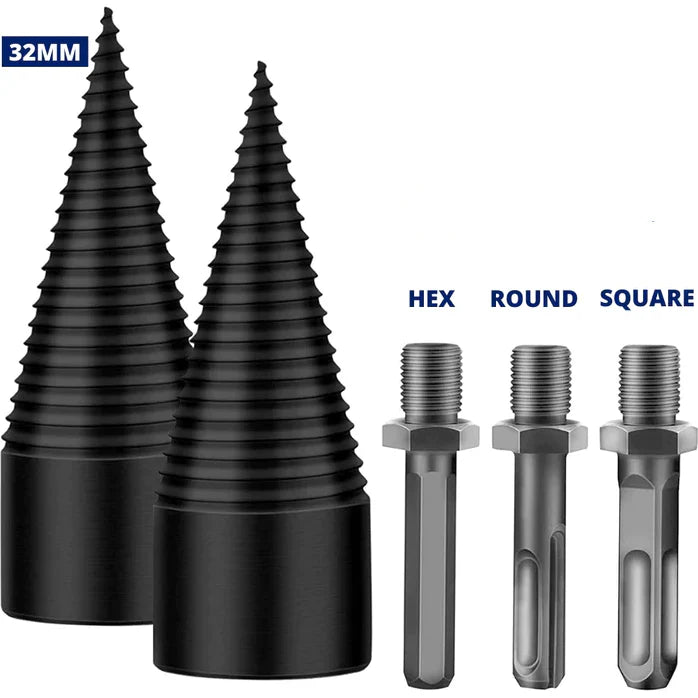 Frendorf | SplitDrill Tragbare Brennholz-Bohrmaschine
