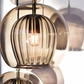 TimberGlow - Moderne Glas Pendelleuchte