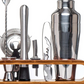 Frendorf | MixArt Metallisches Bar-Set | Elegantes Cocktail- und Barkeeper-Set | Perfekte Getränke leicht gemacht