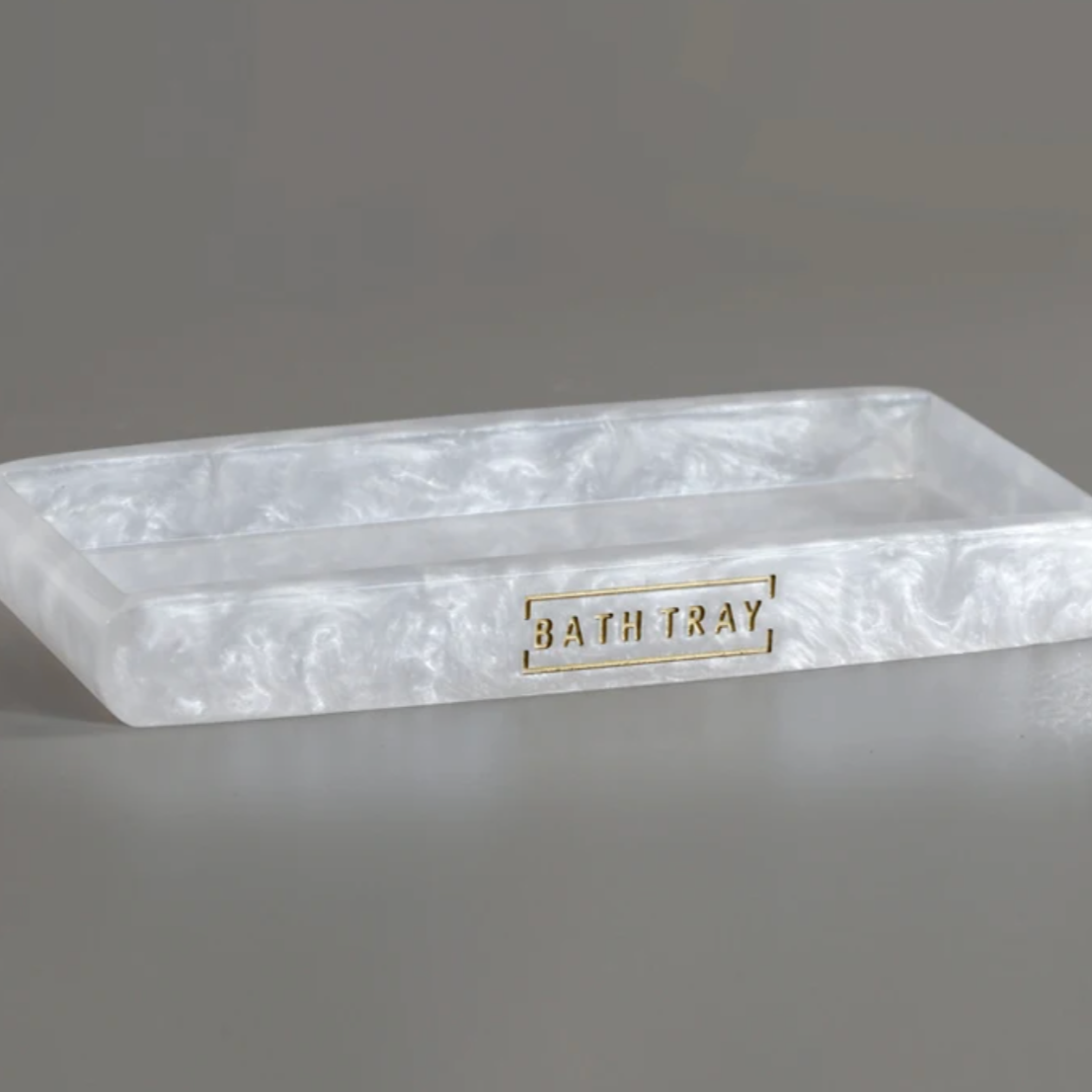 Frendorf | LustraPearl Badezimmer-Set 3-teilig | Elegantes Perlmutt-Design | Luxuriöse Badaccessoires