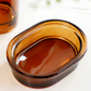 Frendorf | AquaSet Glas Badezimmer-Set | 4-teilig | Elegantes Apotheker-Design | Seifenspender, Zahnbürstenhalter & Zubehör
