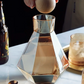 Frendorf | CrystalServe Diamond Design Trinkglas-Set (5-teilig) | Luxuriöses Glasdesign für stilvolle Getränke