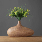 Frendorf | ClayAura Sahara Skulpturierte Vase | Handgefertigt | Moderne Deko für Zuhause | Elegantes Design
