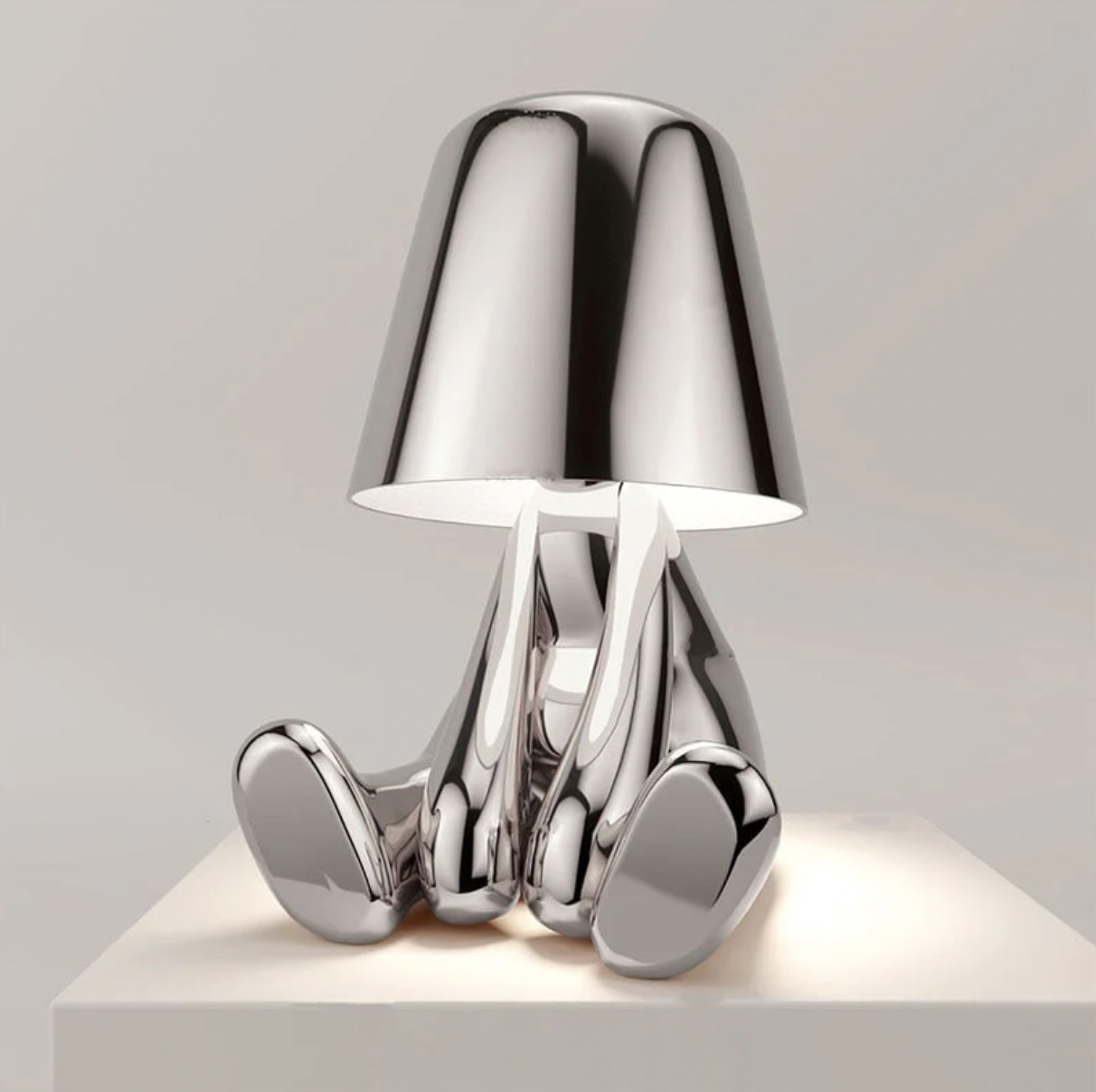Frendorf - Künstlerische Moderne LED Tischlampe | Dimmbare Beleuchtung je nach Stimmung