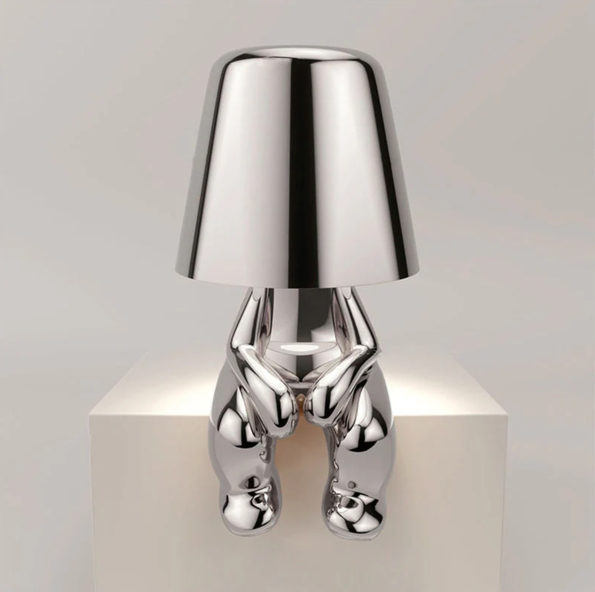 Frendorf - Künstlerische Moderne LED Tischlampe | Dimmbare Beleuchtung je nach Stimmung