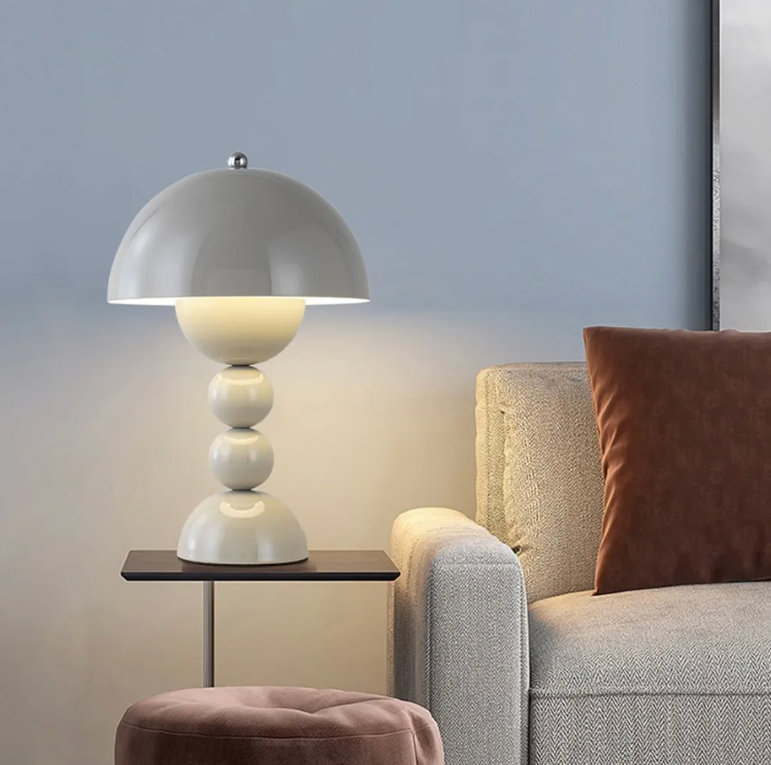 Mushroom Dimmbare LED Tischlampe | USB Wiederaufladbar