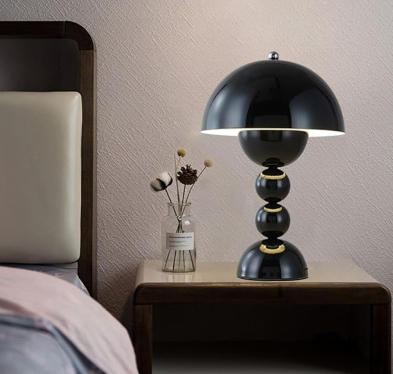 Mushroom Dimmbare LED Tischlampe | USB Wiederaufladbar