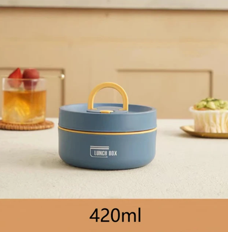 Frendorf | IsoPro™ Mehrschichtige Isolierte Lunchbox | Thermobox für Warm- und Kaltgerichte | GRATIS Tragetasche