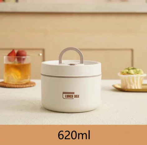 Frendorf | IsoPro™ Mehrschichtige Isolierte Lunchbox | Thermobox für Warm- und Kaltgerichte | GRATIS Tragetasche