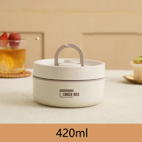 Frendorf | IsoPro™ Mehrschichtige Isolierte Lunchbox | Thermobox für Warm- und Kaltgerichte | GRATIS Tragetasche