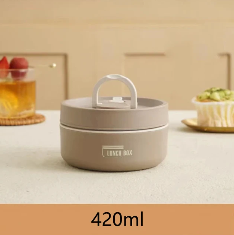 Frendorf | IsoPro™ Mehrschichtige Isolierte Lunchbox | Thermobox für Warm- und Kaltgerichte | GRATIS Tragetasche