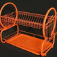 2 Layered Coated Dishracks