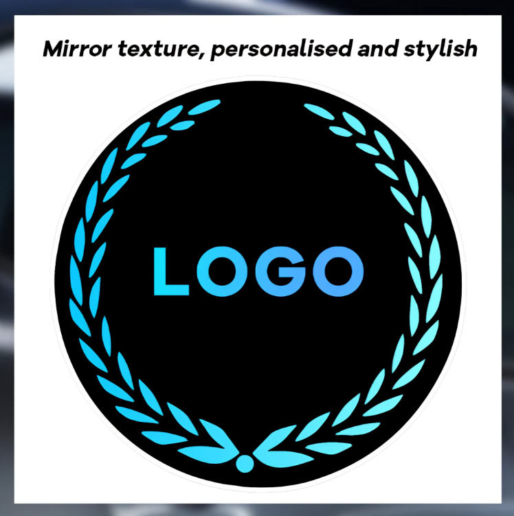 Frendorf | LumiBadge– LED Auto-Logo Licht für Stil & Einzigartigen Look