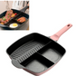 Frendorf | SizzleSplit – 3-in-1 Bratpfanne mit getrennten Sektionen