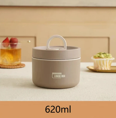 Frendorf | IsoPro™ Mehrschichtige Isolierte Lunchbox | Thermobox für Warm- und Kaltgerichte | GRATIS Tragetasche