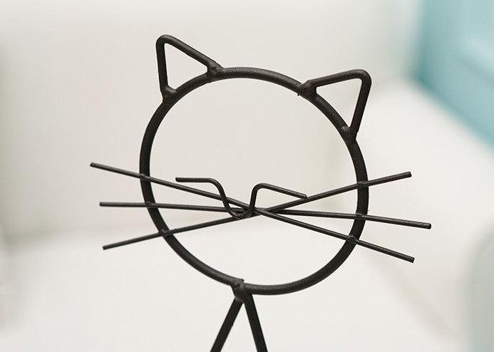 Frendorf | CatBloom – Katzen Pflanzstation mit Glasvase | Herz-Design | Pflanzenvermehrung | Dekoratives Highlight
