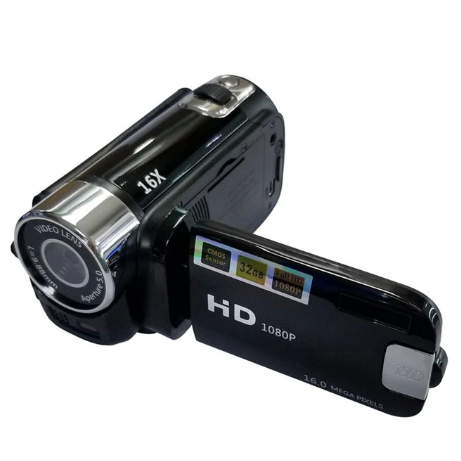 Frendorf | Kamera zum Aufnehmen 1080P Full HD 16 Millionen Pixel Videokamera für Vlogging Nachtsicht