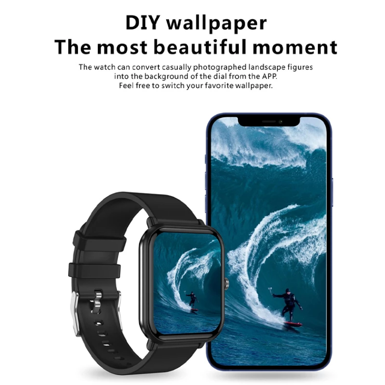 Frendorf | 2024 Blutdruckmesser Handgelenk Gesicht Sport Wasserdicht Blutdruck Smart Uhr Für Android iOS