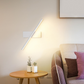 Frendorf | LumaTwist Drehbare Schlafzimmer-Wandleuchte | Modernes LED-Design | Verstellbar | Stimmungslicht