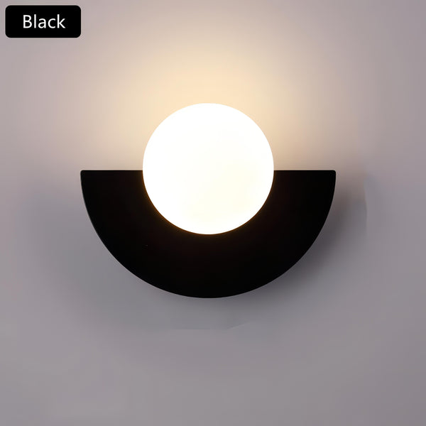 Everest - Nordische Halbrunde Wandlampe