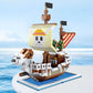DIY Navigation Schiff Bauklötze Spielzeug, Piratenschiff Dekoration Bildungs Spielzeug, Geschenke für Jungen und Mädchen