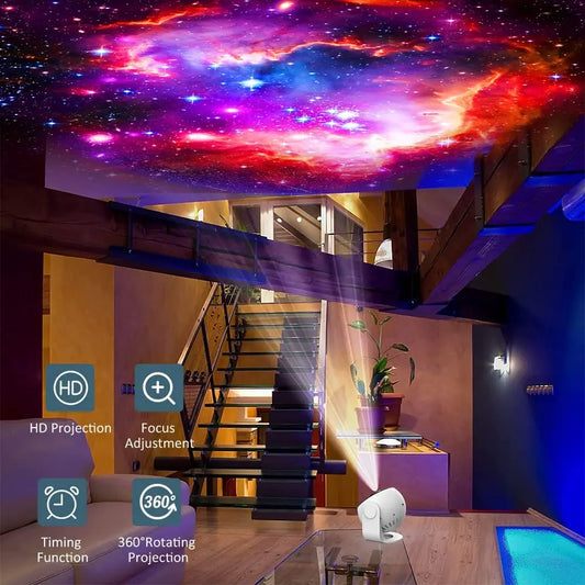 NEUE 13 In 1 Planetarium Galaxy Sternen Himmel Projektor Nachtlicht HD Stern Aurora Projektion Lampe Für Kinder Schlafzimmer Hause party Dekor