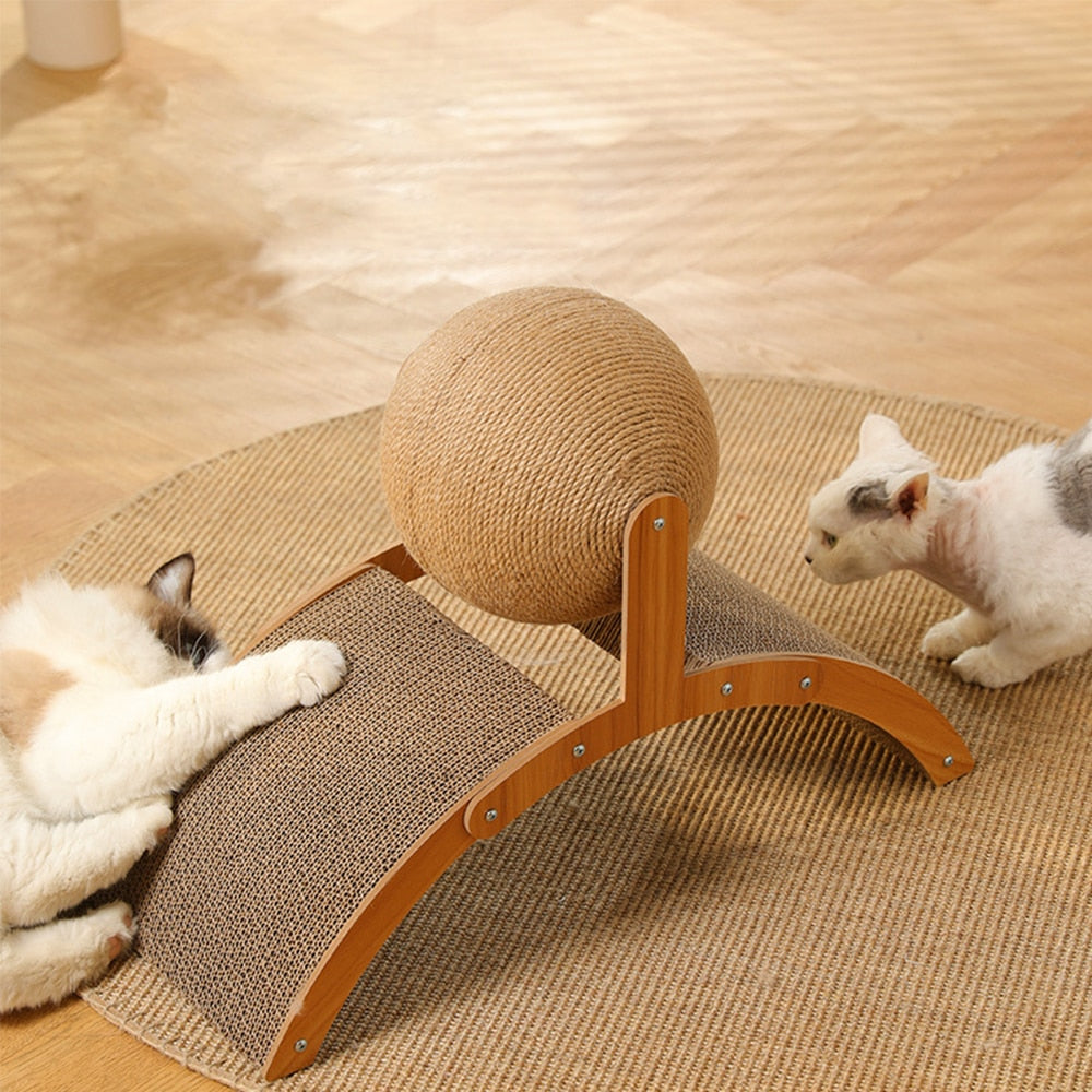 Frendorf | Holz Katze Spaß Spiel Kratzbrett