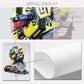 FI Formel 1 Rennhelm 2023 Saison Meisterschaft Team Bewegung Wandkunst Leinwandbild Nordisches Poster Wohnzimmer Dekor
