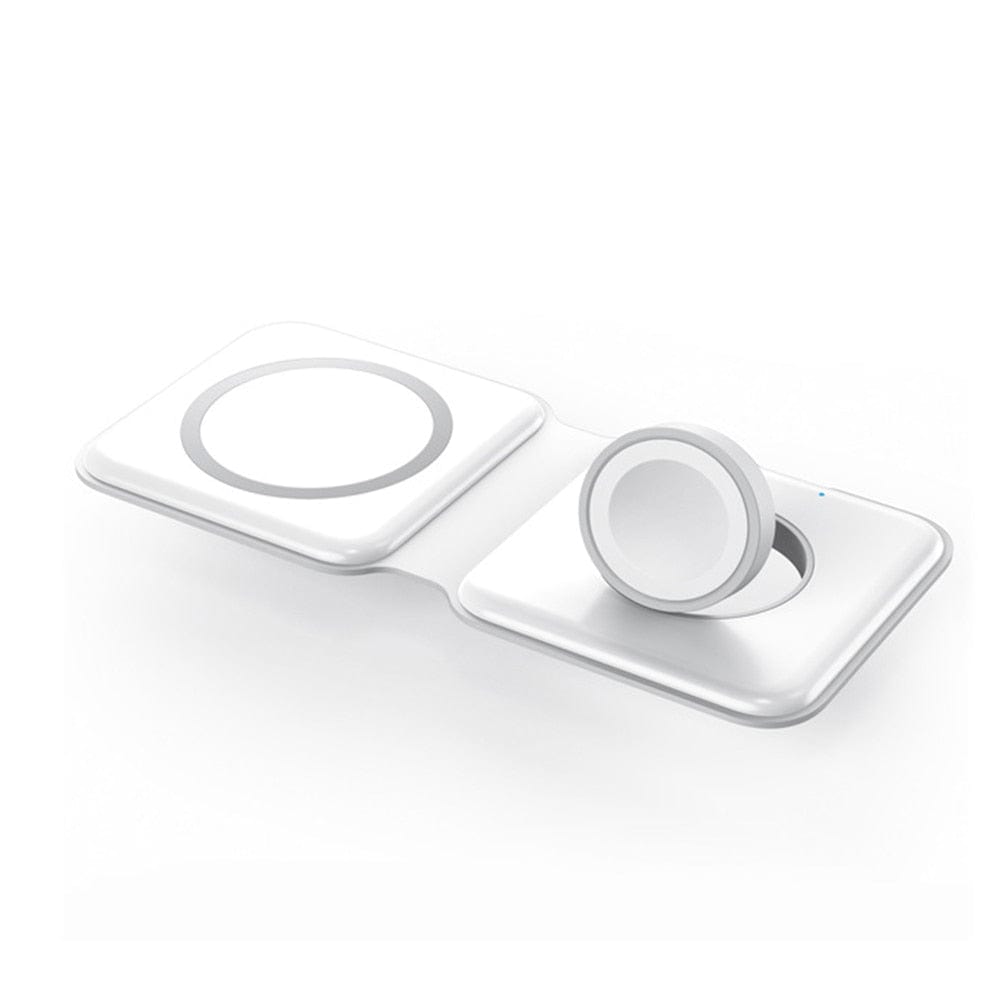 Frendorf | 3-in-1 Wireless Charger - Ein Ladegerät für Ihr Smartphone, Ihre Smartwatch und Ihre Ohrhörer