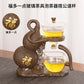 Kung Fu Teekanne Haushalt magnetische Absaugung halbautomatische faule Teezubereitung Werkzeug Glas Tee-Set