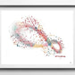 DNA-Genetic-Code-Poster, Einzelhelix-Baumdesign-Leinwandmalerei-Poster für die Wohnkultur Wohnzimmer-Wandkunst für das Schlafzimmer