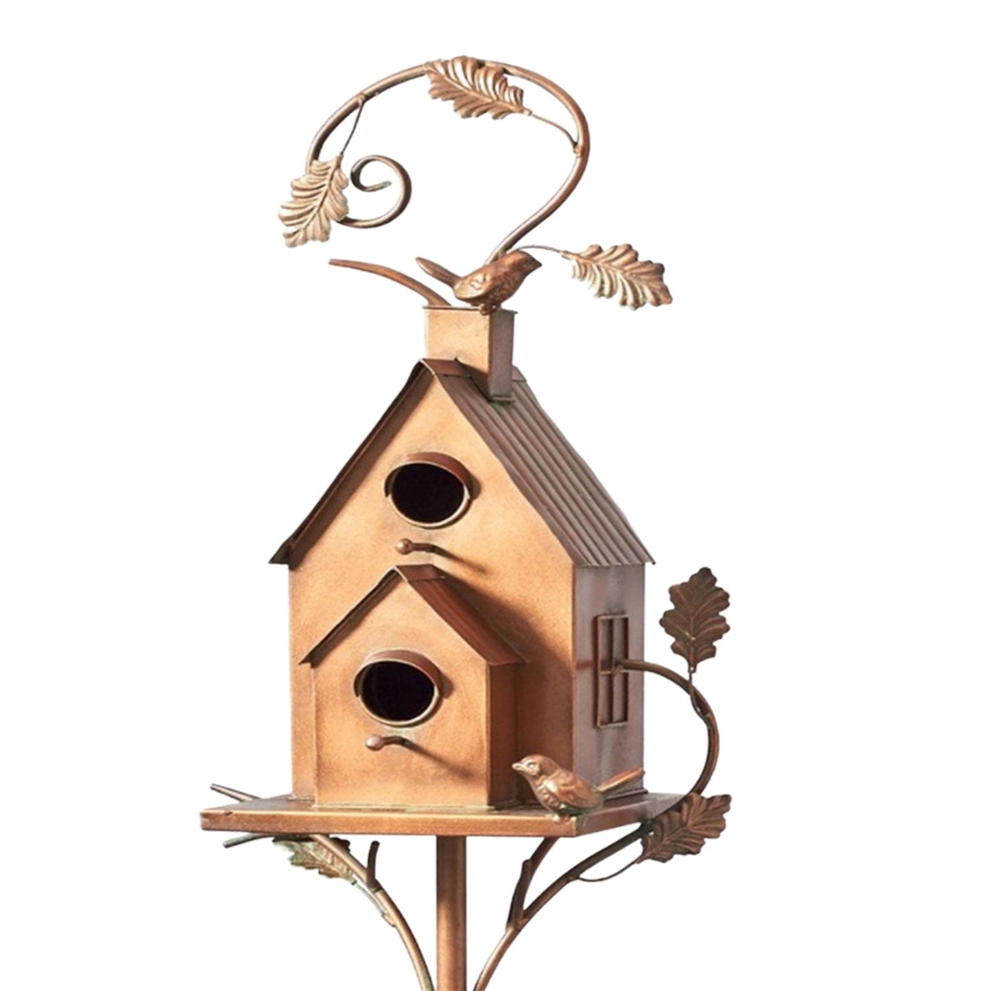 Metallkunst Vogelhaus Gartenstecker - Talart
