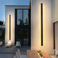 Frendorf | Lunor Moderne Lineare Außenwandleuchte – Metall & Acryl für Terrasse & Eingangsbereich